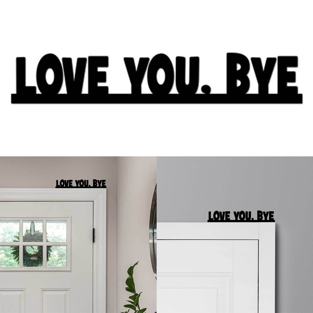 Aesthetic Wooden Wall Decoration with Humor Perfect for Home Entrances