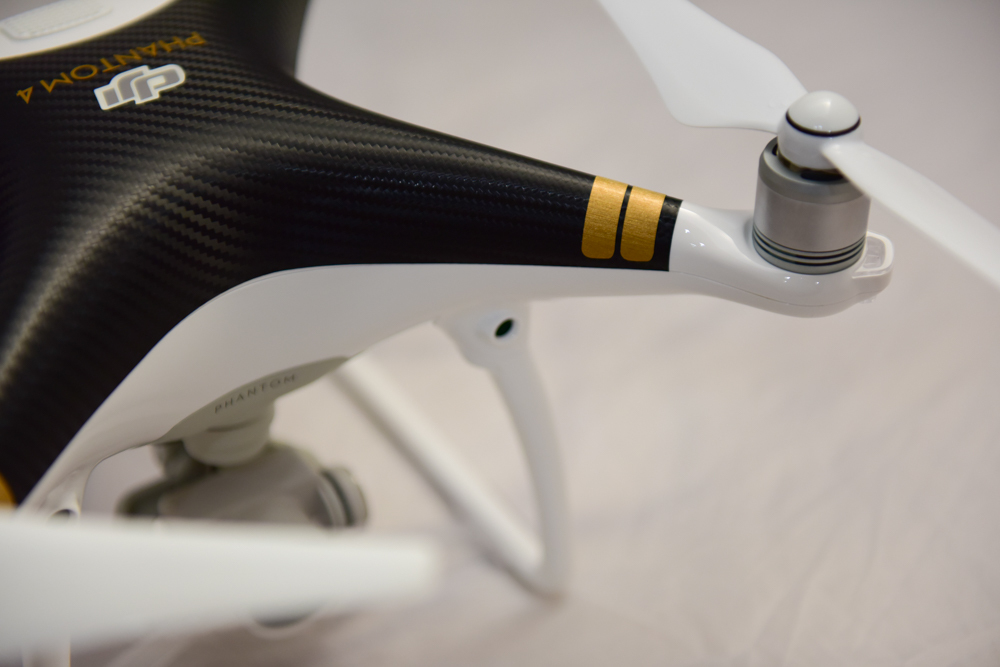 DJI Phantom 4 Professional Body Wrap Decal Skin Carbon Fiber 3M Scotchprint USA