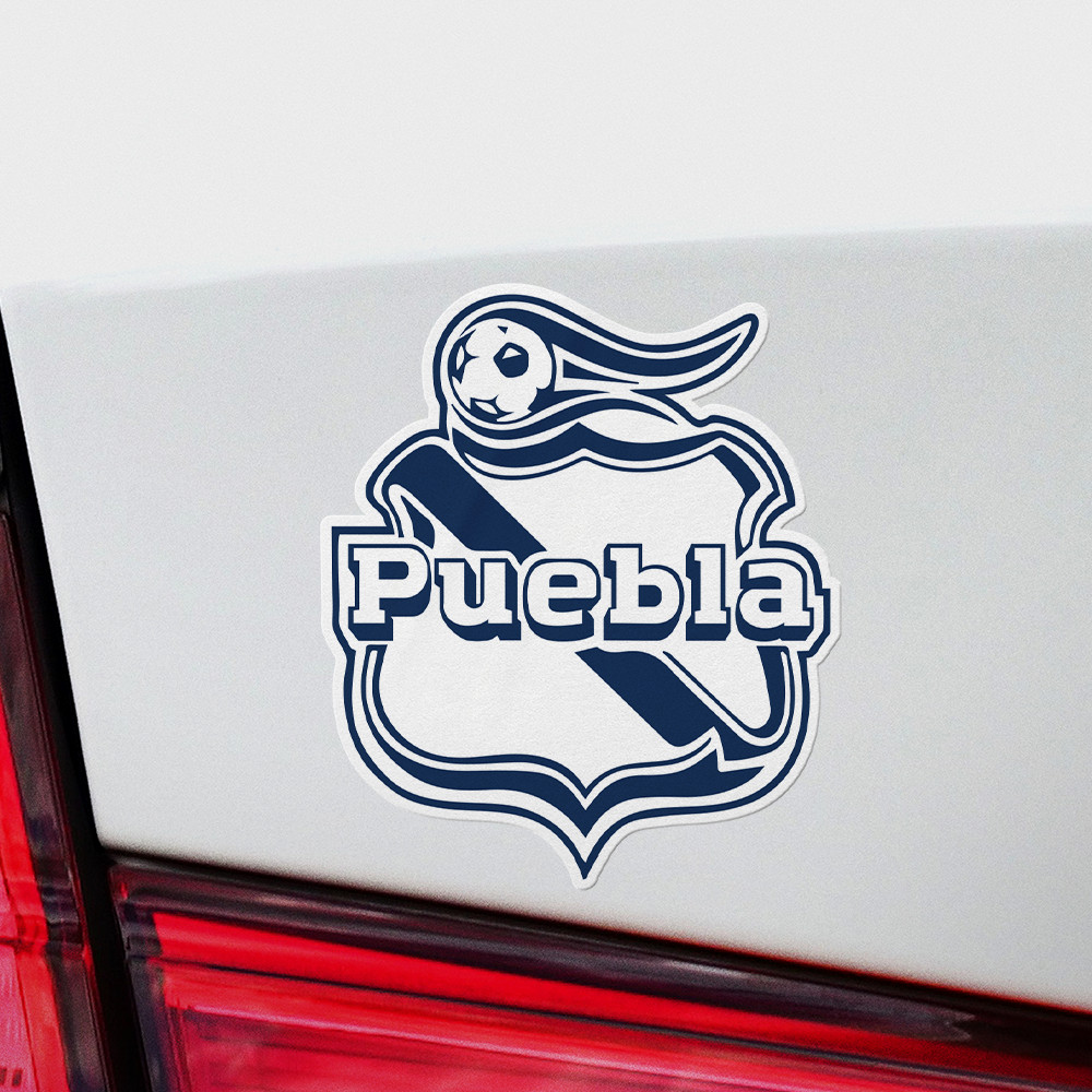 (4 Pack) Puebla FC Mexico Vinyl Sticker Decal Calcomania Soccer Franja Liga MX