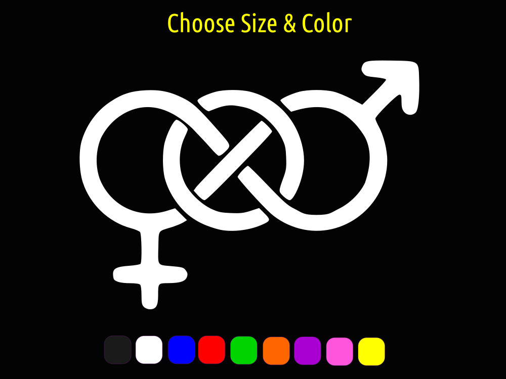 LGBTQ PRIDE EQUAL MARRIAGE RIGHTS Vinyl Window Wall Sticker CHOOSE SIZE COLOR
