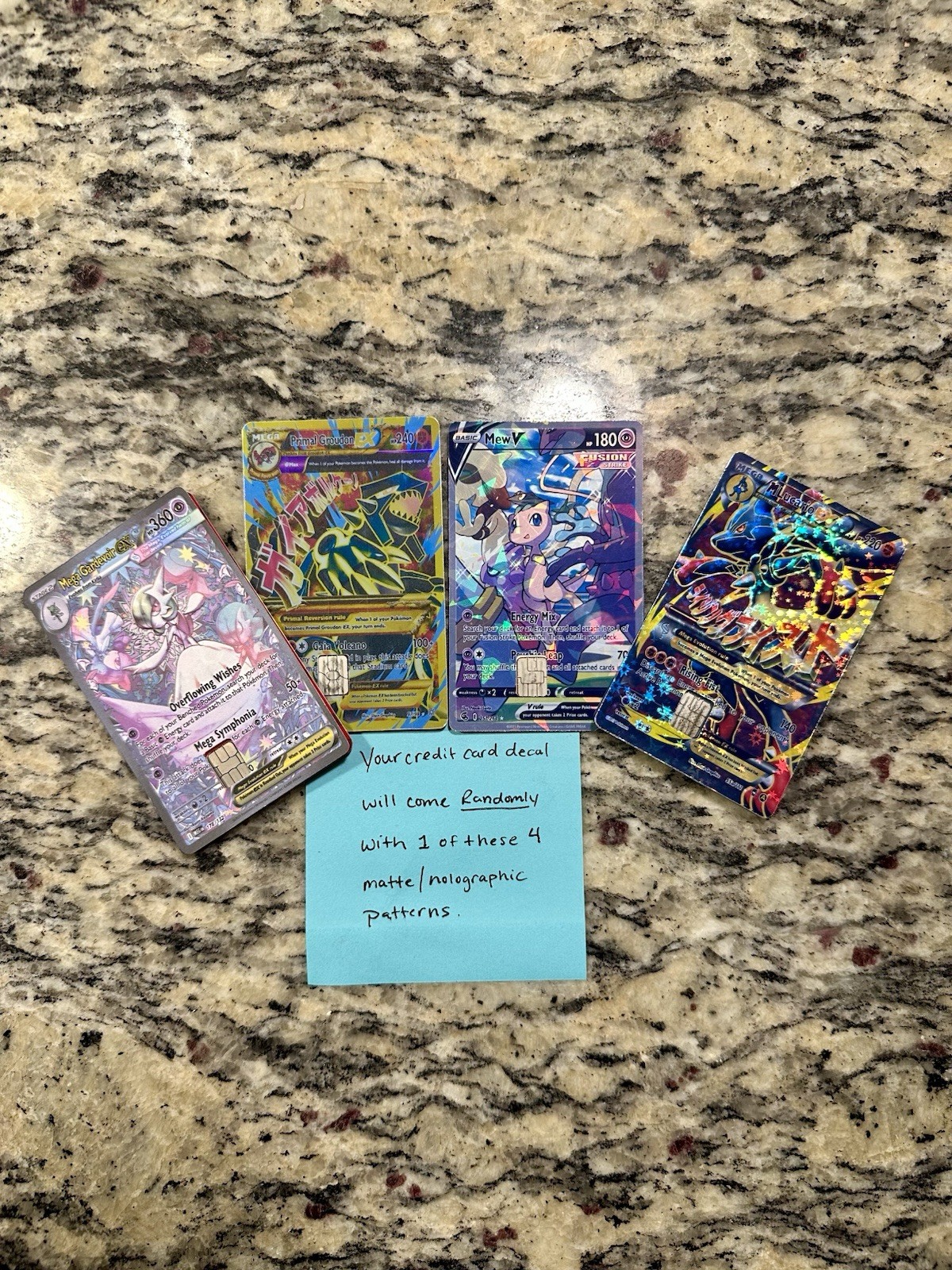 Pikachu 241/236 Cosmic Eclipse Credit Card Sticker