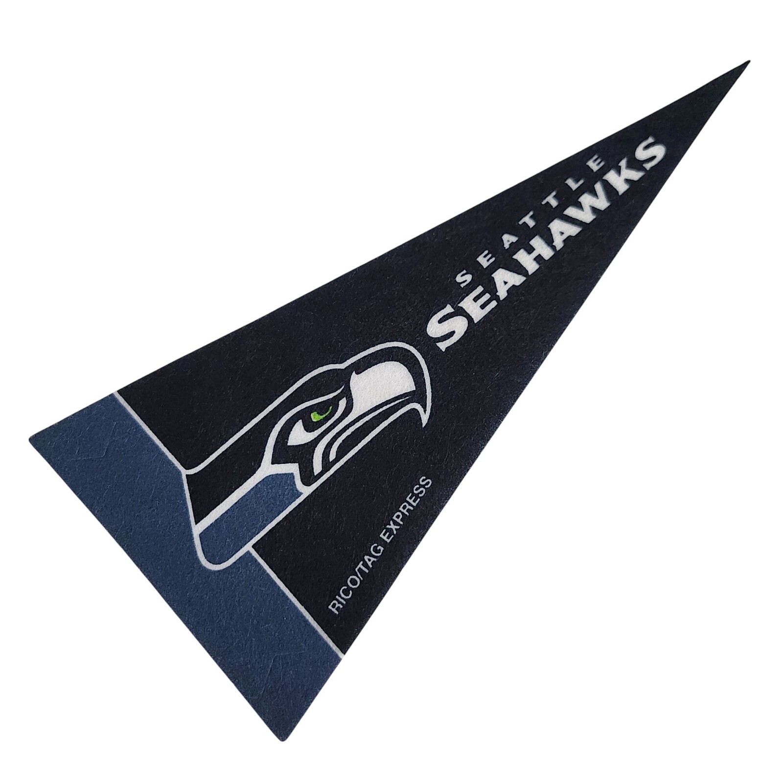 Seattle Seahawks NFL Football 4×9 Inch Mini Pennant Banner Flag Rico Tag