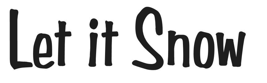 LET IT SNOW STICKER CHRISTMAS SNOWFLAKE SKI ICE XMAS SNOW WINDOW CHOOSE COLOR