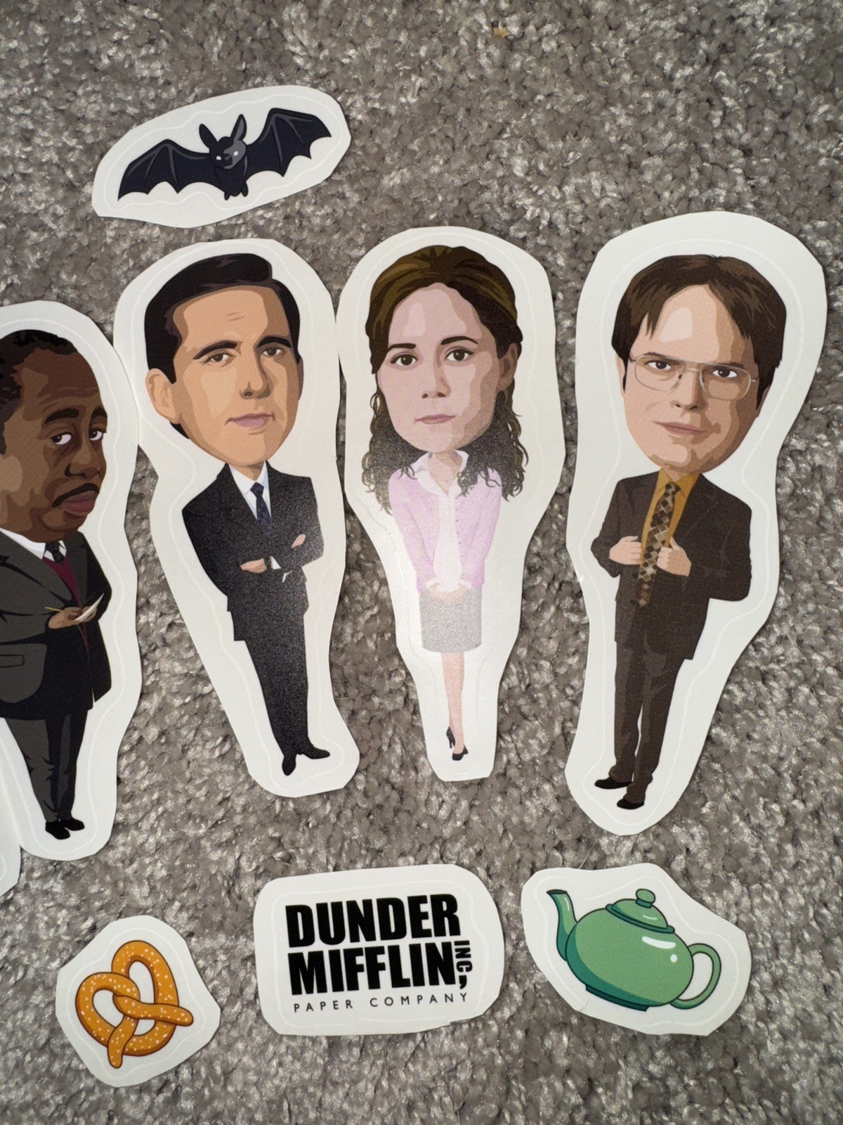 THE OFFICE – 40 Decal Stickers NEW – Vinyl Great for Laptops Walls Books Decor