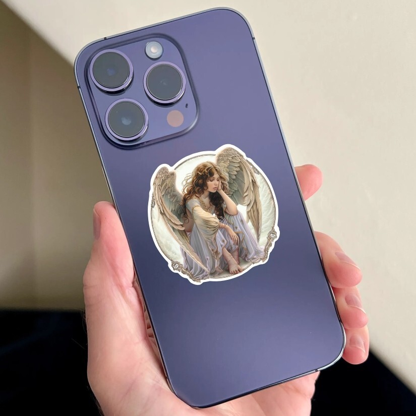 Angel Sticker, Peel N' Stick, Different sizes