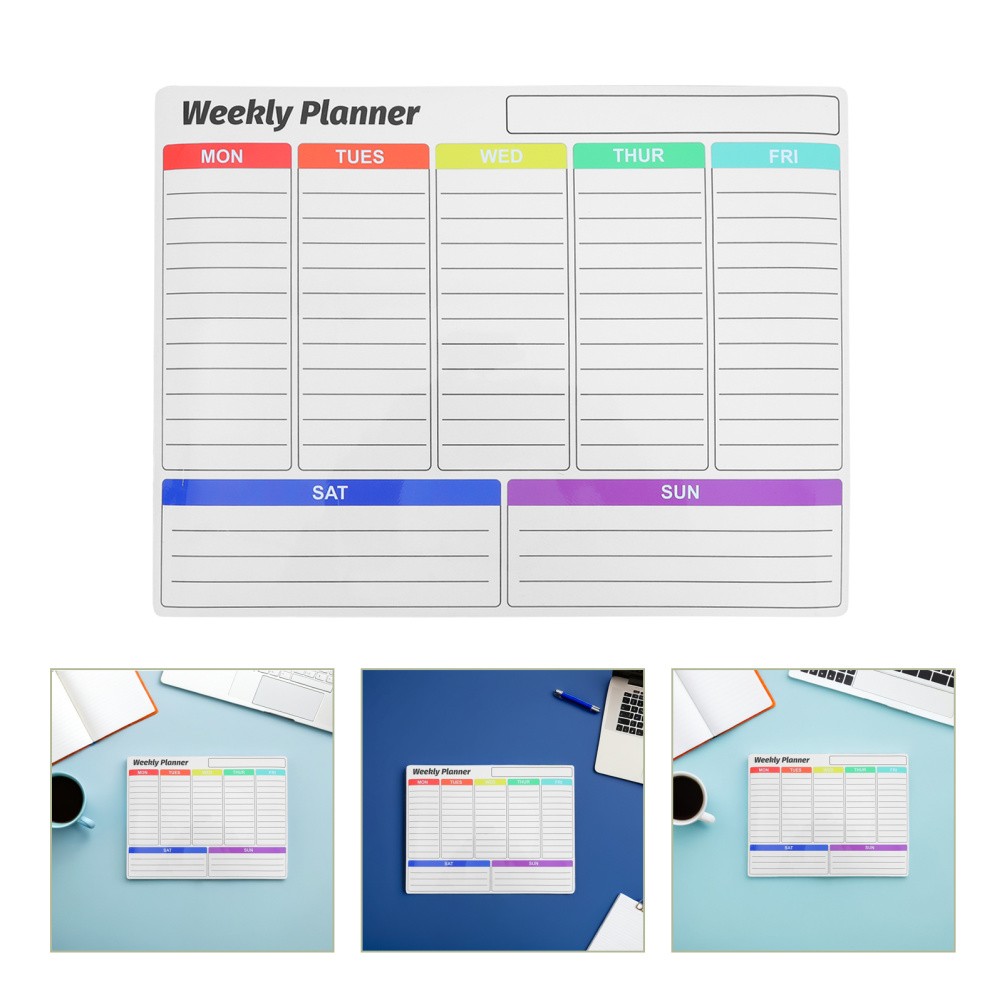 Monthly Planner Whiteboard Adhesive Dry Erase Decal Wall Calendar