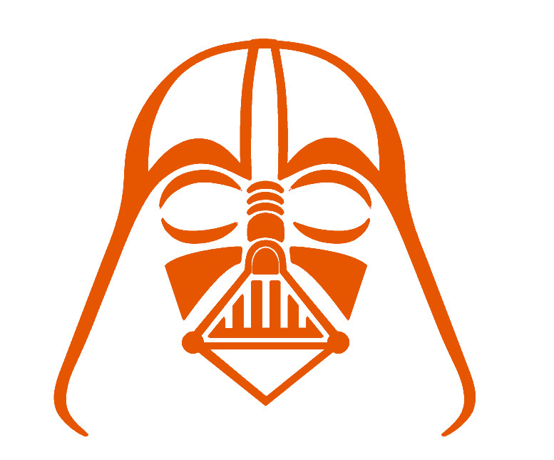 DARTH VADEN HELMET LORD VADER STAR WARS, Decal Stickers for Cars, Window, Laptop