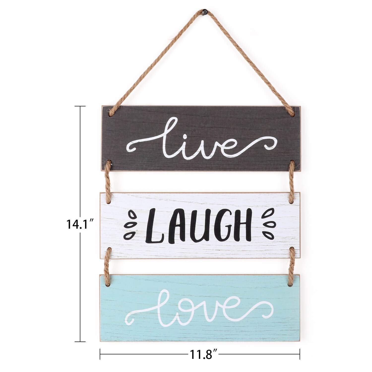 Rustic Home Wall Decor Sign for Living Room Bedroom Bathroom Kitchen Office o…