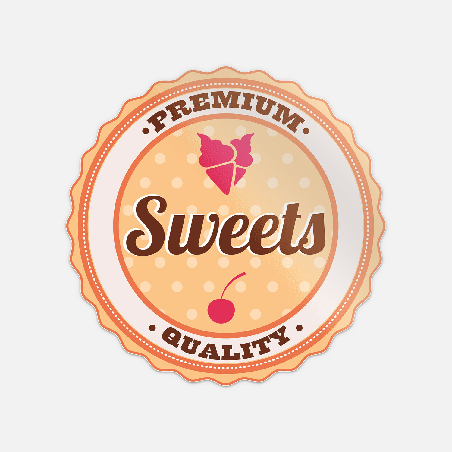 Premium Sweets Quality Vinyl Sticker Decal