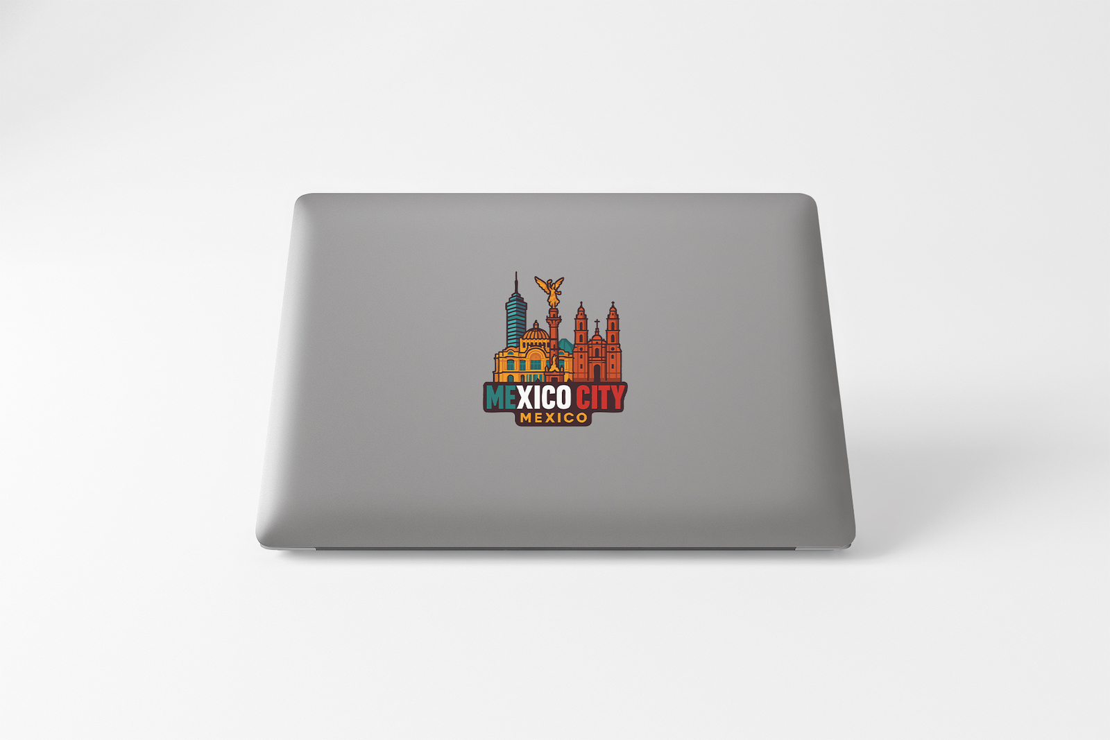 Mexico City Sticker Decal Vinyl Die-Cut City Skyline Landmark Design