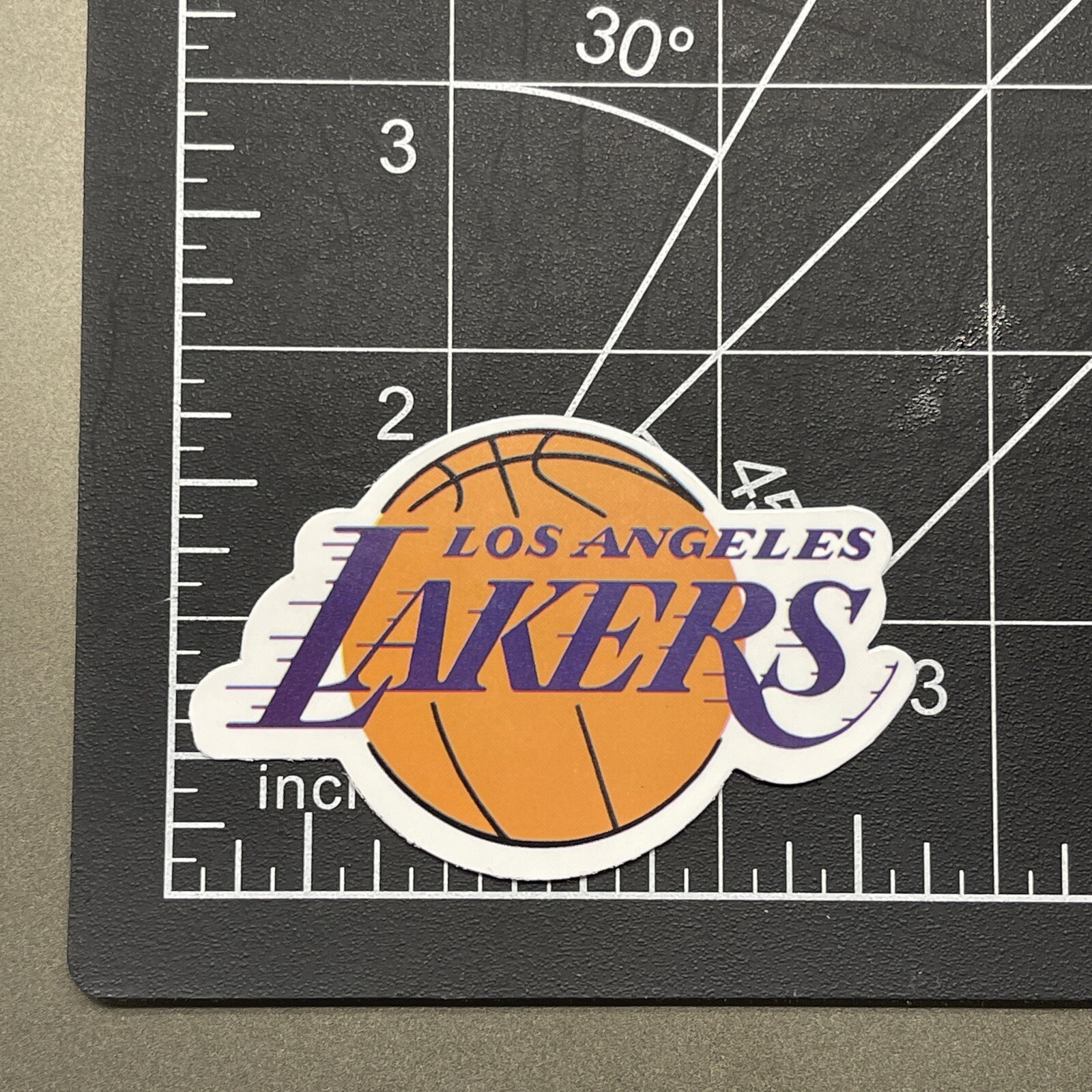 Los Angeles Lakers Sticker 1.75×2.75 Inch