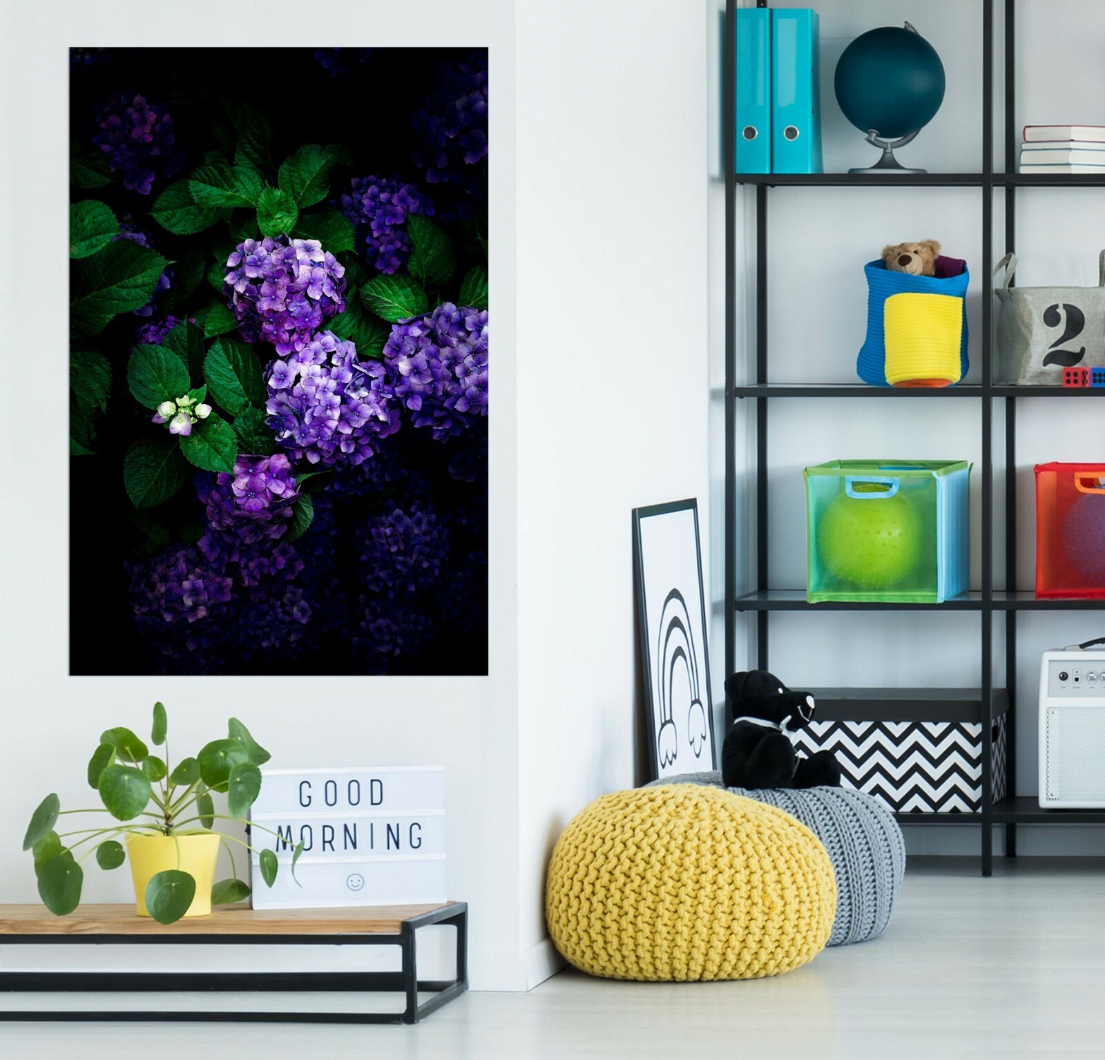 3D Flower Photo ZHU001 Wall Stickers Wall Murals Wallpaper Noirblanc777 Amy