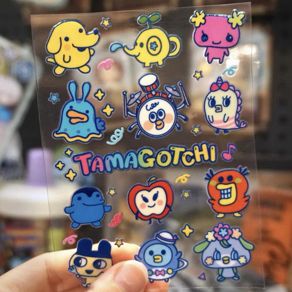 1 x Tamagotchi UV DTF Transfer Sticker Wrap DIY Mug ⭐️4×5 Inches 5014