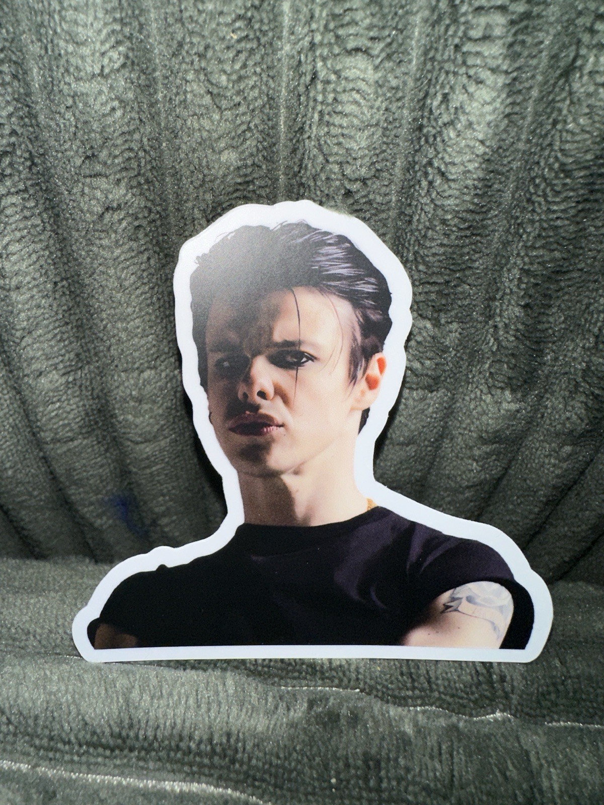 Yungblud Permanent Sticker Glitter Decal Waterproof