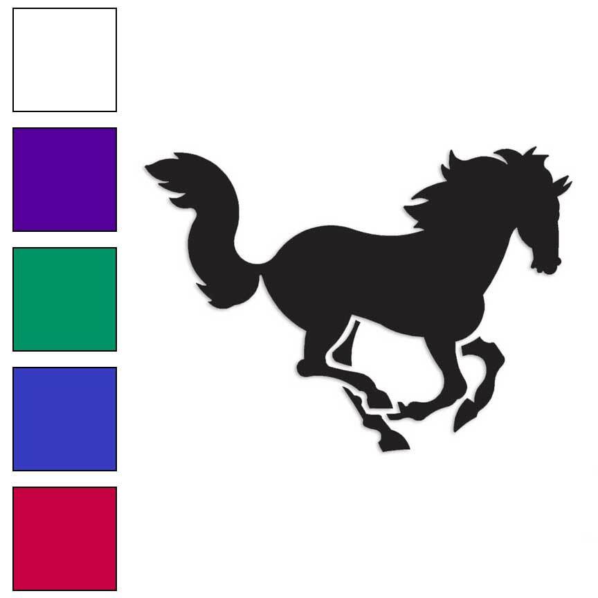 Running Horse Gallop, Vinyl Decal Sticker, Multiple Colors & Sizes #901