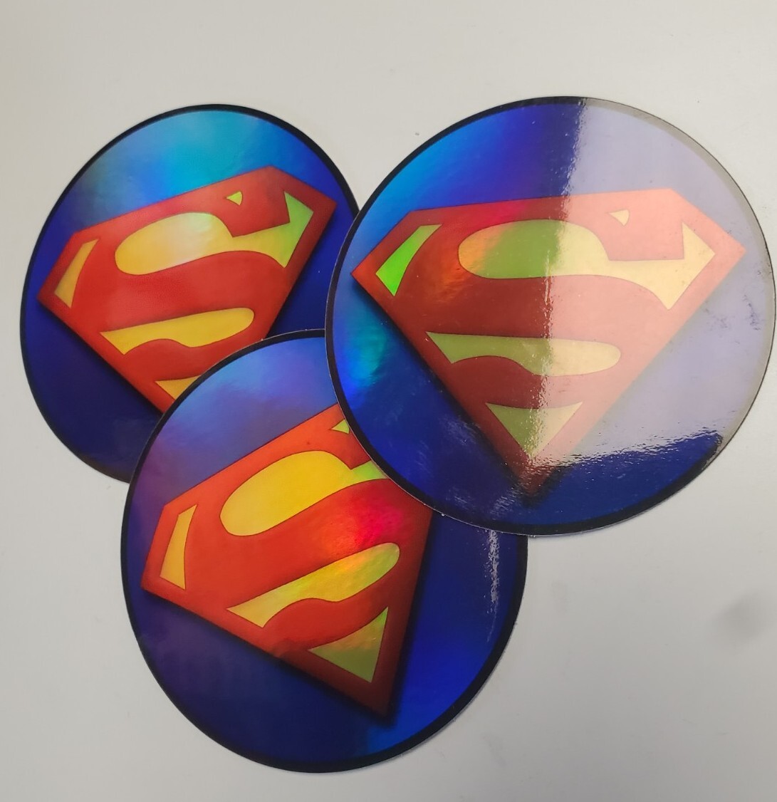 CAPTAIN AMERICA LOGO STICKERS HOLOGRAPHIC REFLECTIVE HEAVY DUTY VINYL