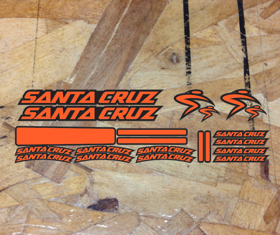 Santa Cruz Mountain Bike Replacement Decals Stickers Bike Frame Kit Cycling MTB