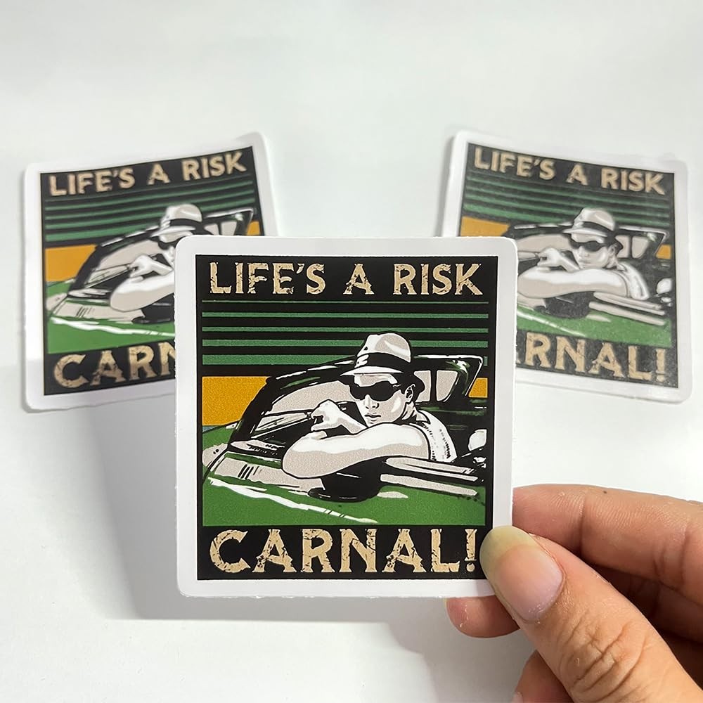 Generic Carnal Sticker 3 inch Vinyl Decal