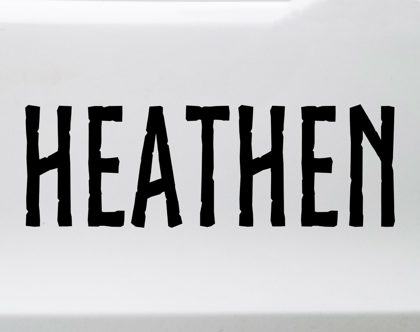 Heathen Vinyl Decal V2 – Norse Viking Barbarian Valhalla Odin – Die Cut Sticker
