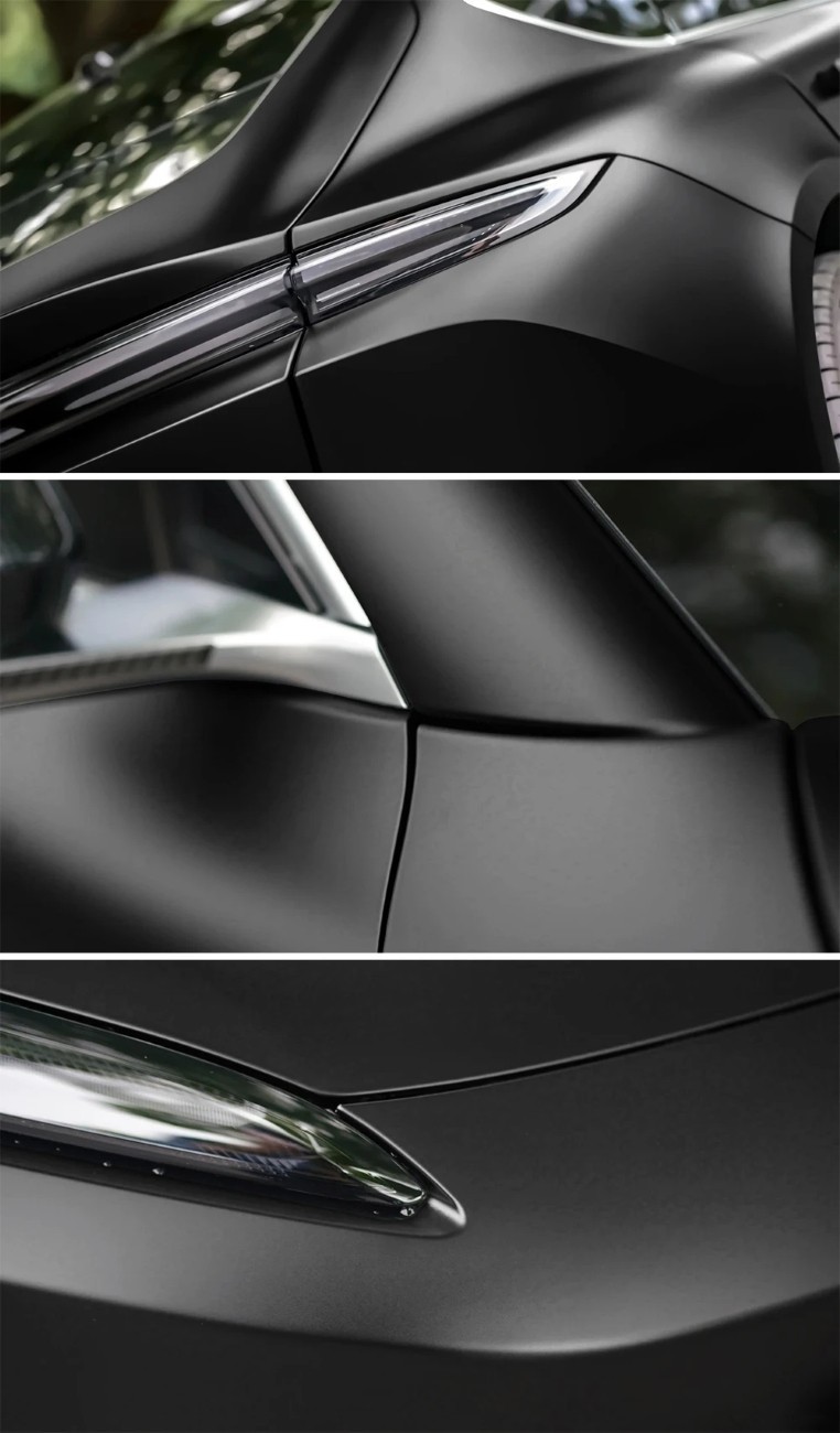 Car Stickers Black Vinyl Auto Tuning Wrap Waterproof Motorcycle Body Film Decals