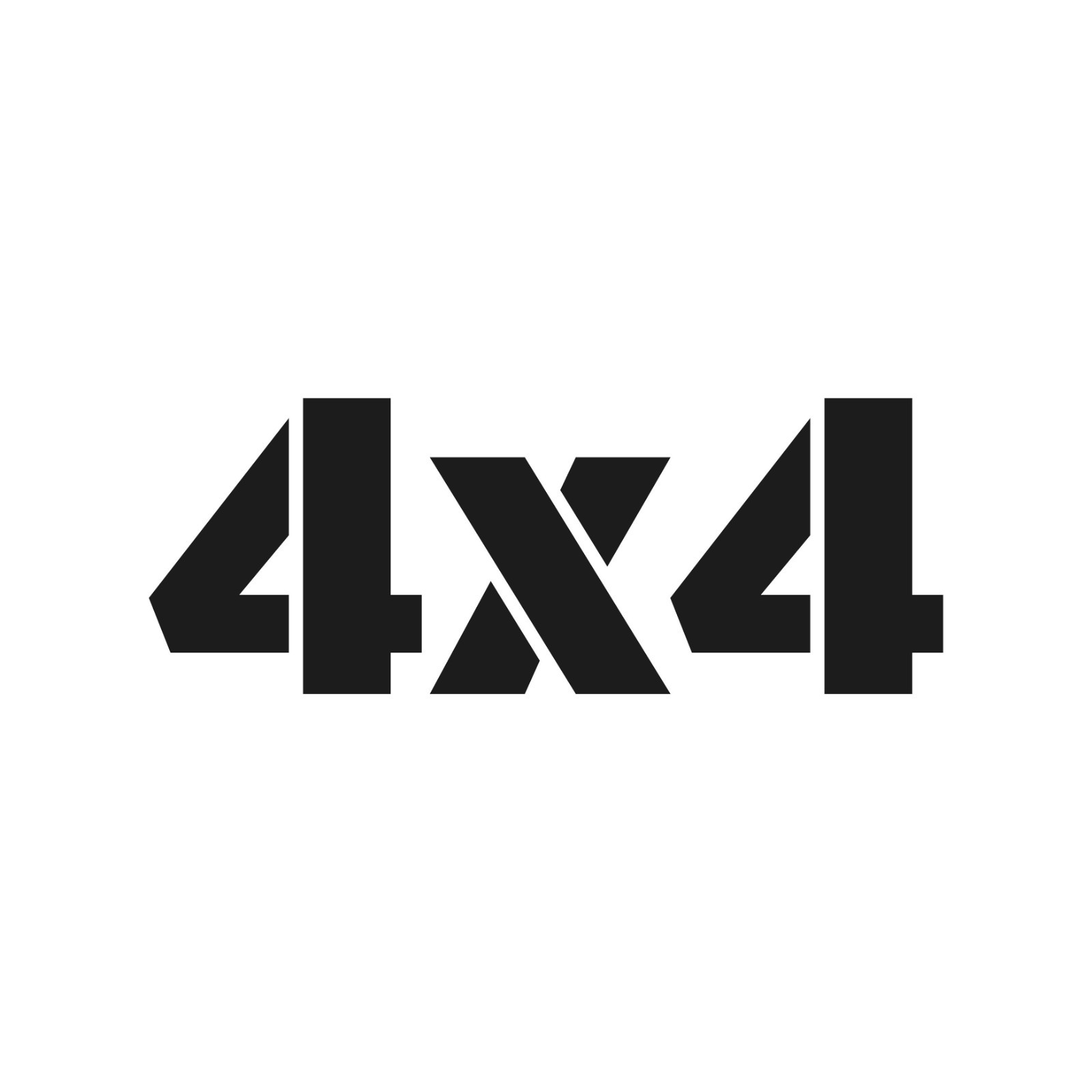 4×4 Off Road Vinyl Decal Sticker Bold Geometric 4X4 Truck SUV Graphic