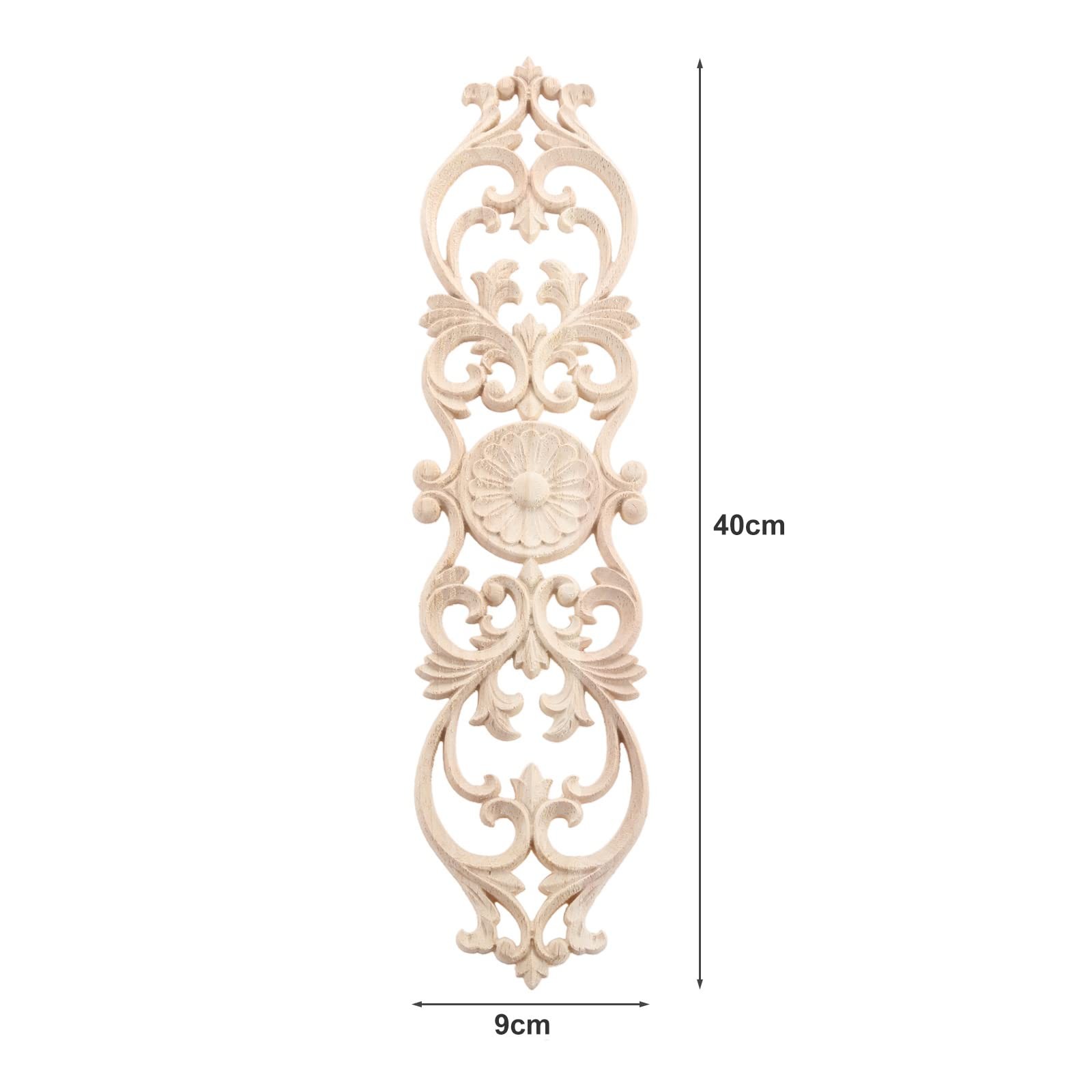 Wood Onlays Appliques, Long Wooden Carved Overlays Furniture Center Carvings …