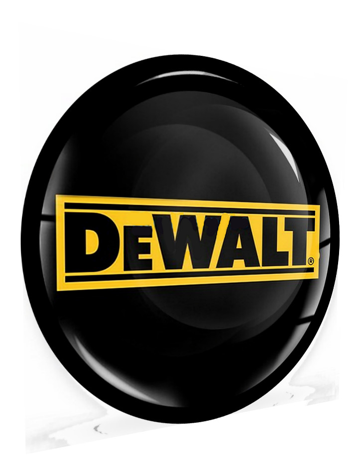 DeWalt Tools Vinyl Sticker Sign Decal Tool Box Garage Car Cup Lap Top 4 Sizes