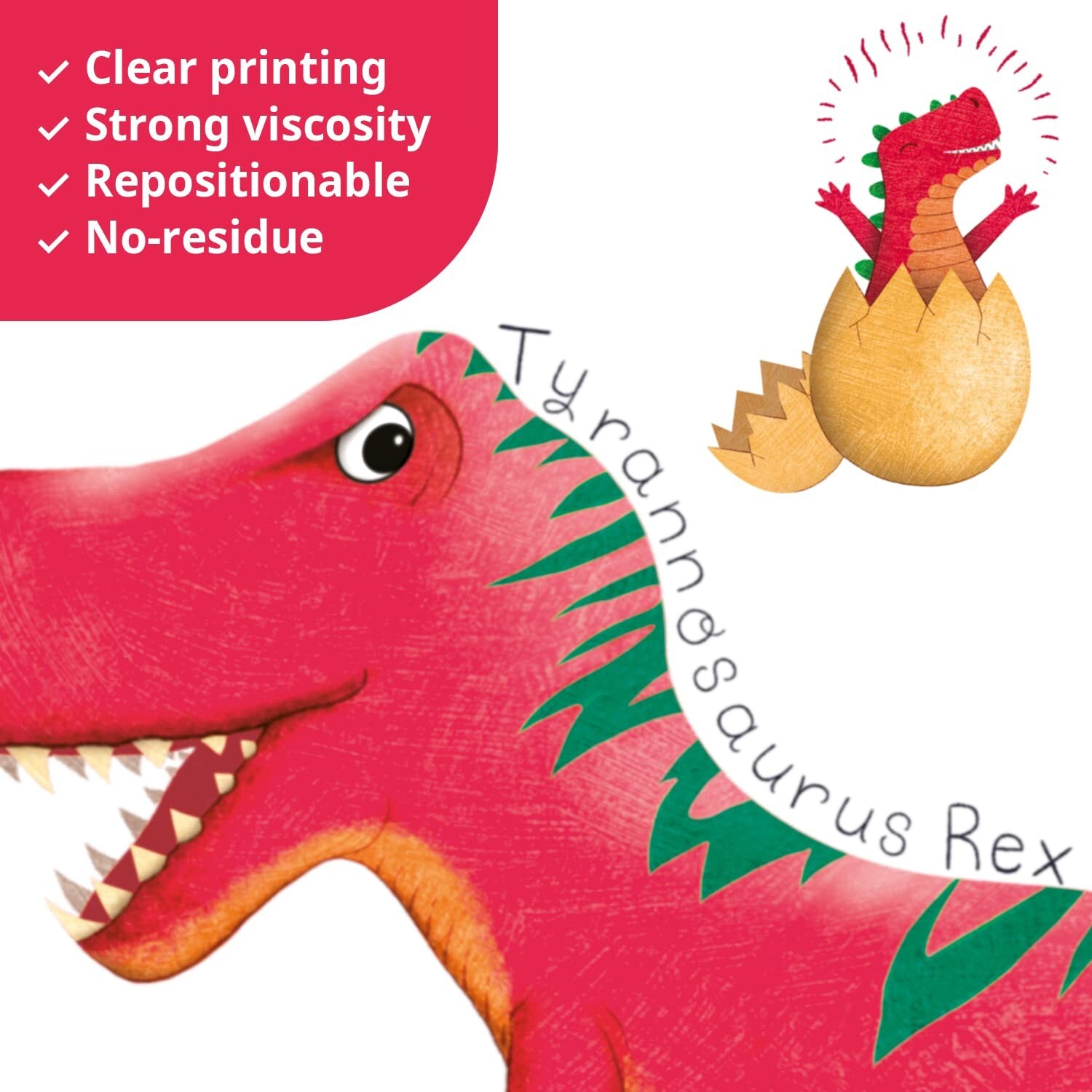 DECOWALL DS9-2115 Large Dinosaur Wall Decals Dino Stickers for Kids Boys Baby…