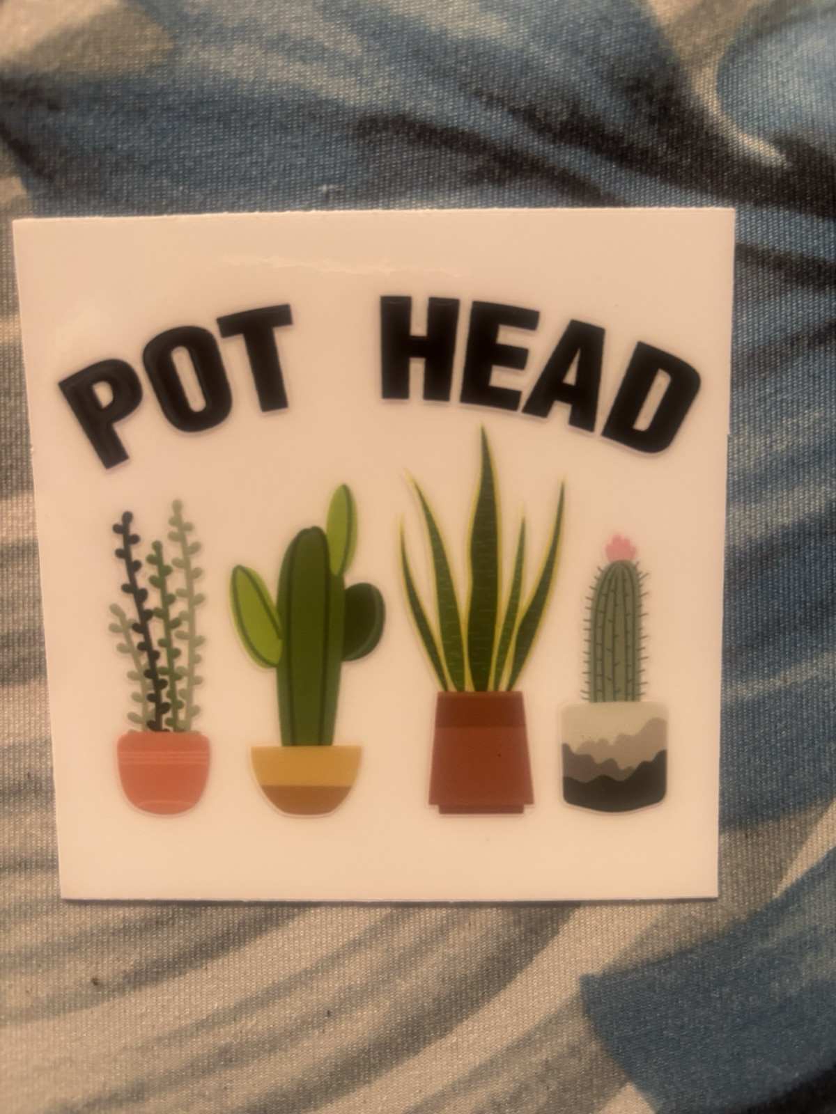 Plant Decal 3.5inch . Durable In Any Weather