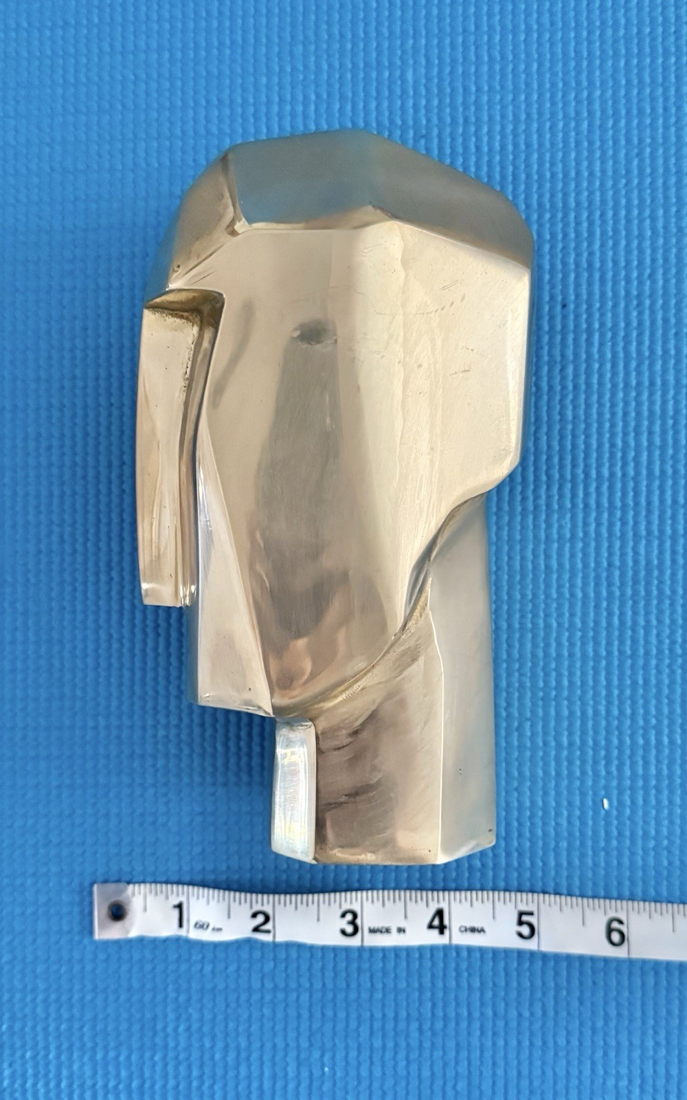 Brass Face Shape Piece Antique Finish