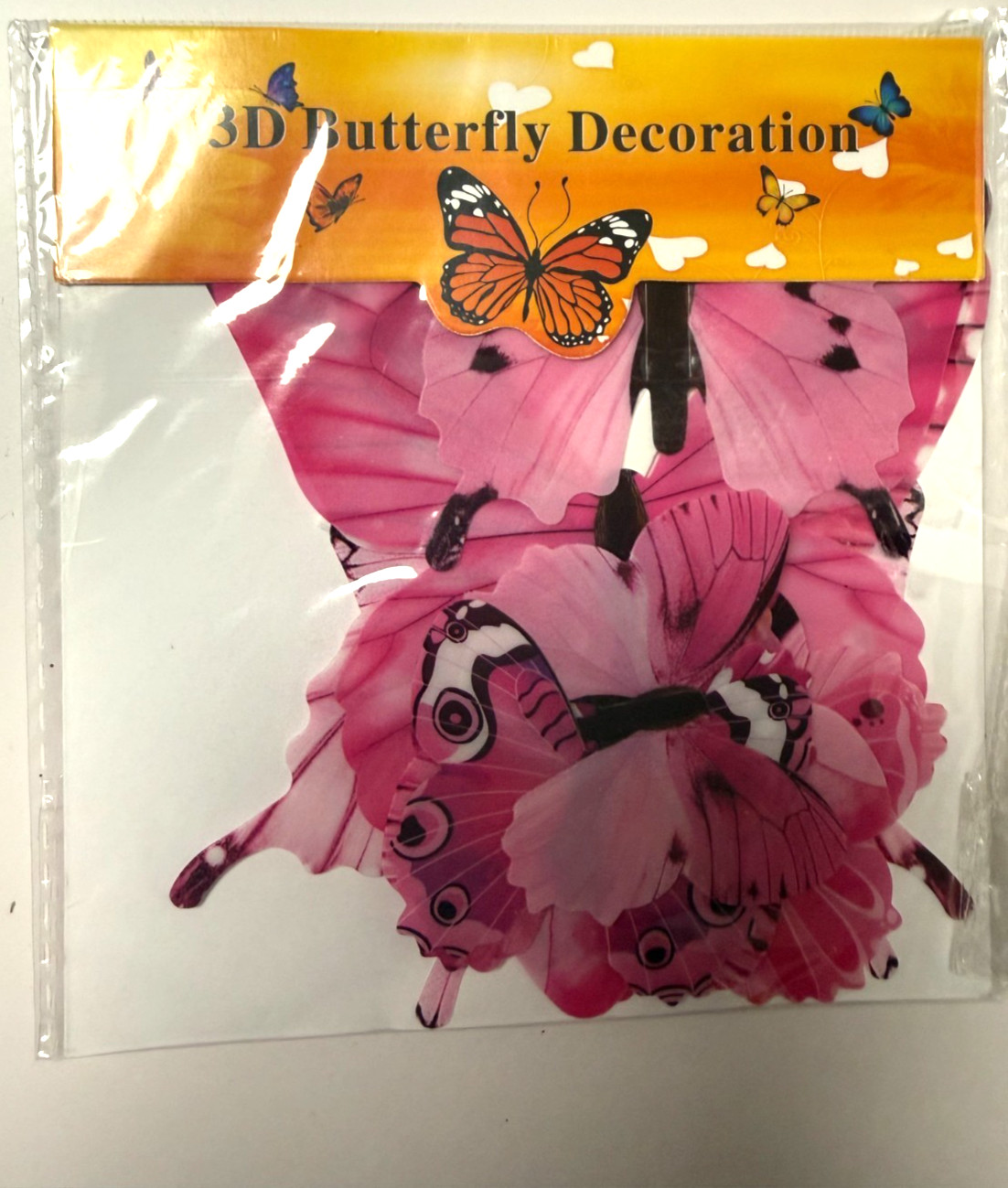 Butterfly Wall Decor 36 PCS, 3D Butterflies Stickers Party Home Decoration