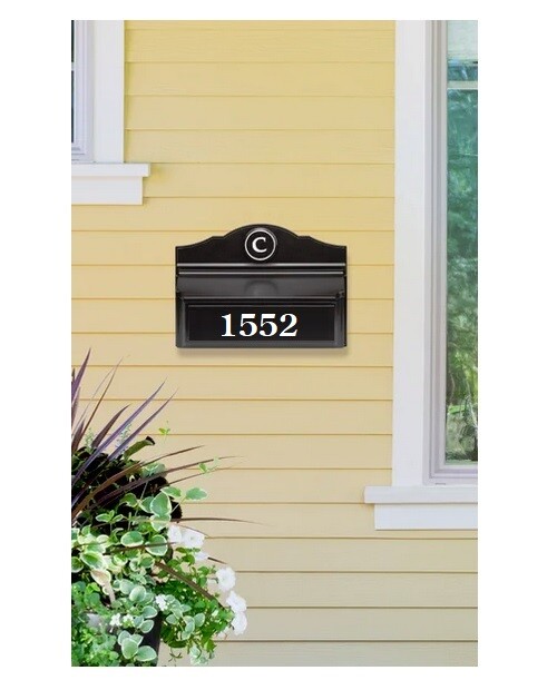 Lot of 20 – Century Classic Font, Mailbox Numbers, Cars, Door , Gold, Black Whi