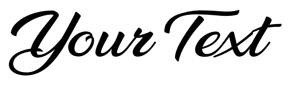 YOUR TEXT Vinyl Decal Sticker Car Window Bumper CUSTOM Personalized Lettering