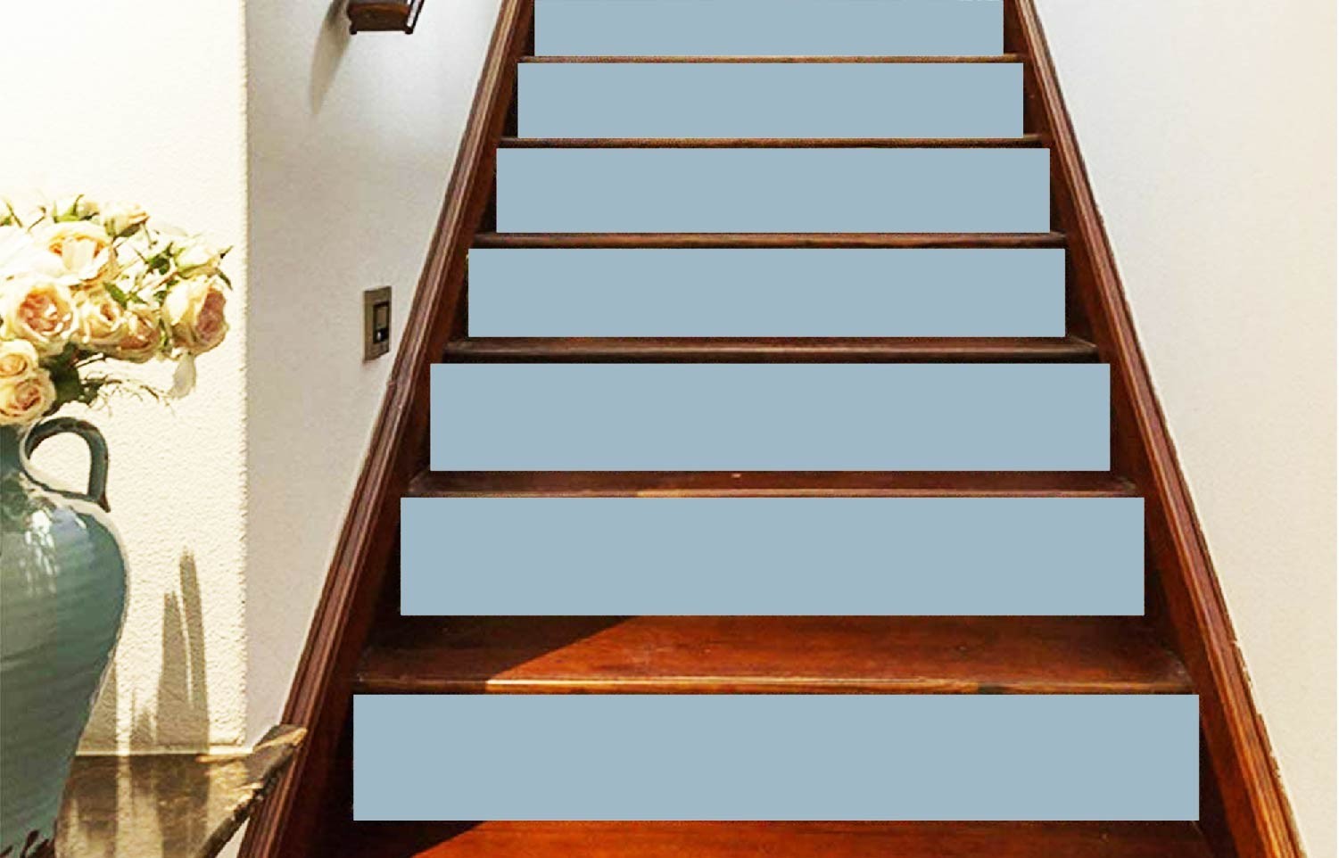 Country Air Stair Riser Stickers | Waterproof Peel and Stick Decals (Set of 5)