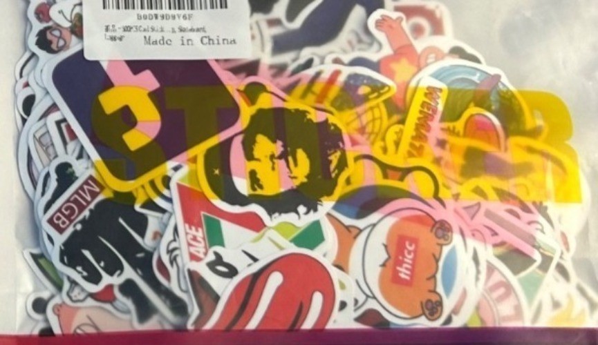 Mood Mood Trendy Sticker Set Mixed Design Waterproof Decals Gift Pack