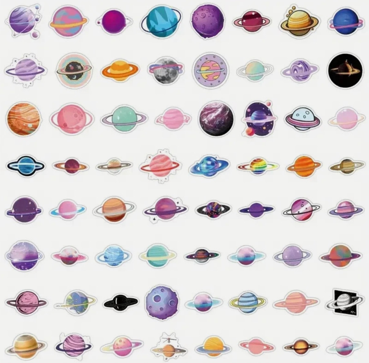 LOT OF 10 PCS random Space Cosmos NASA astronaut planets stars moon celestial