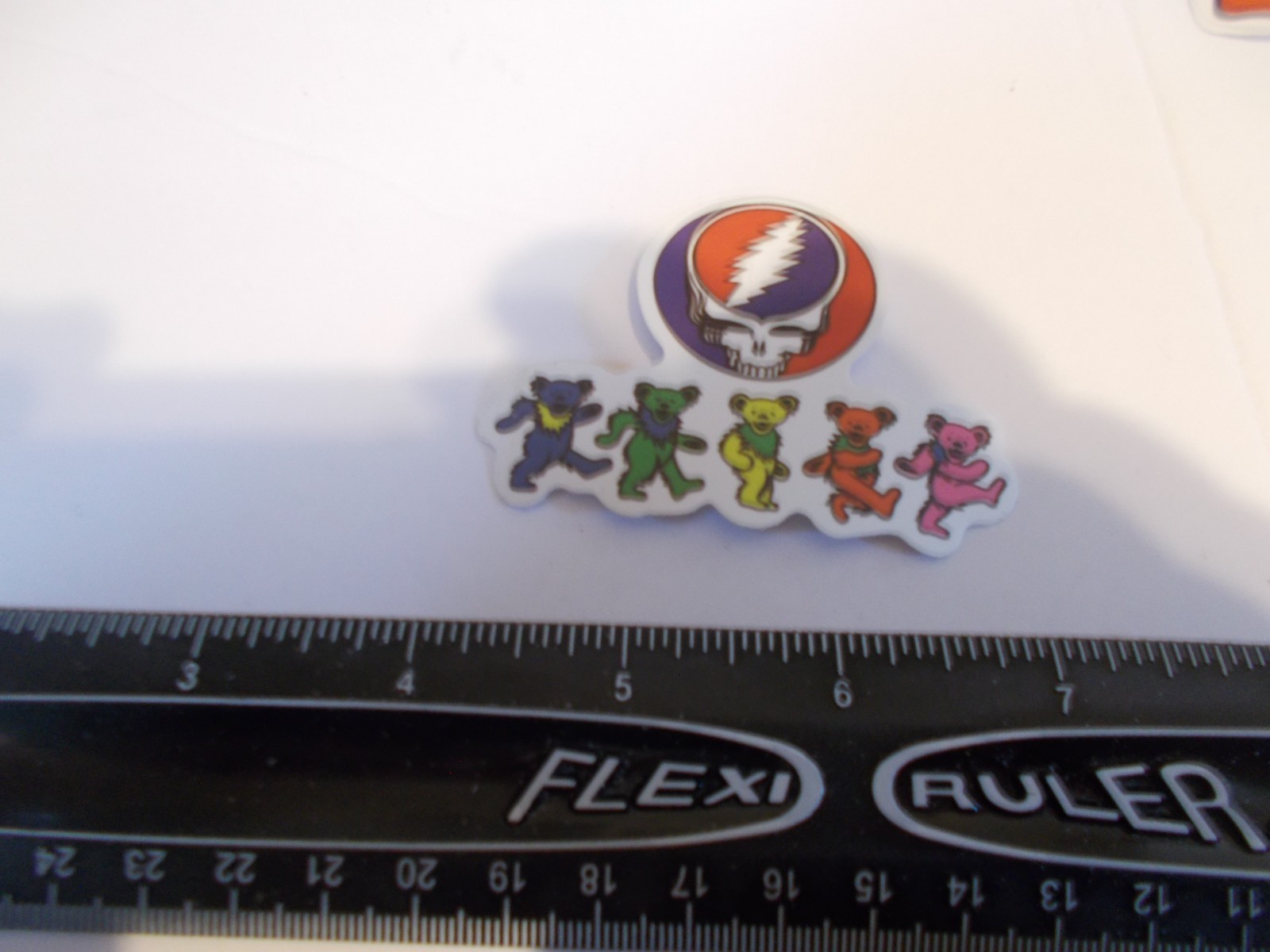 17 Different Grateful Dead Bear Stickers, 60th Anniversary 2026 Free Shipping