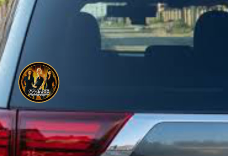 Movie – Charlie's Angels Full Throttle – 4" Vinyl Decal Car Laptop Cooler Truck