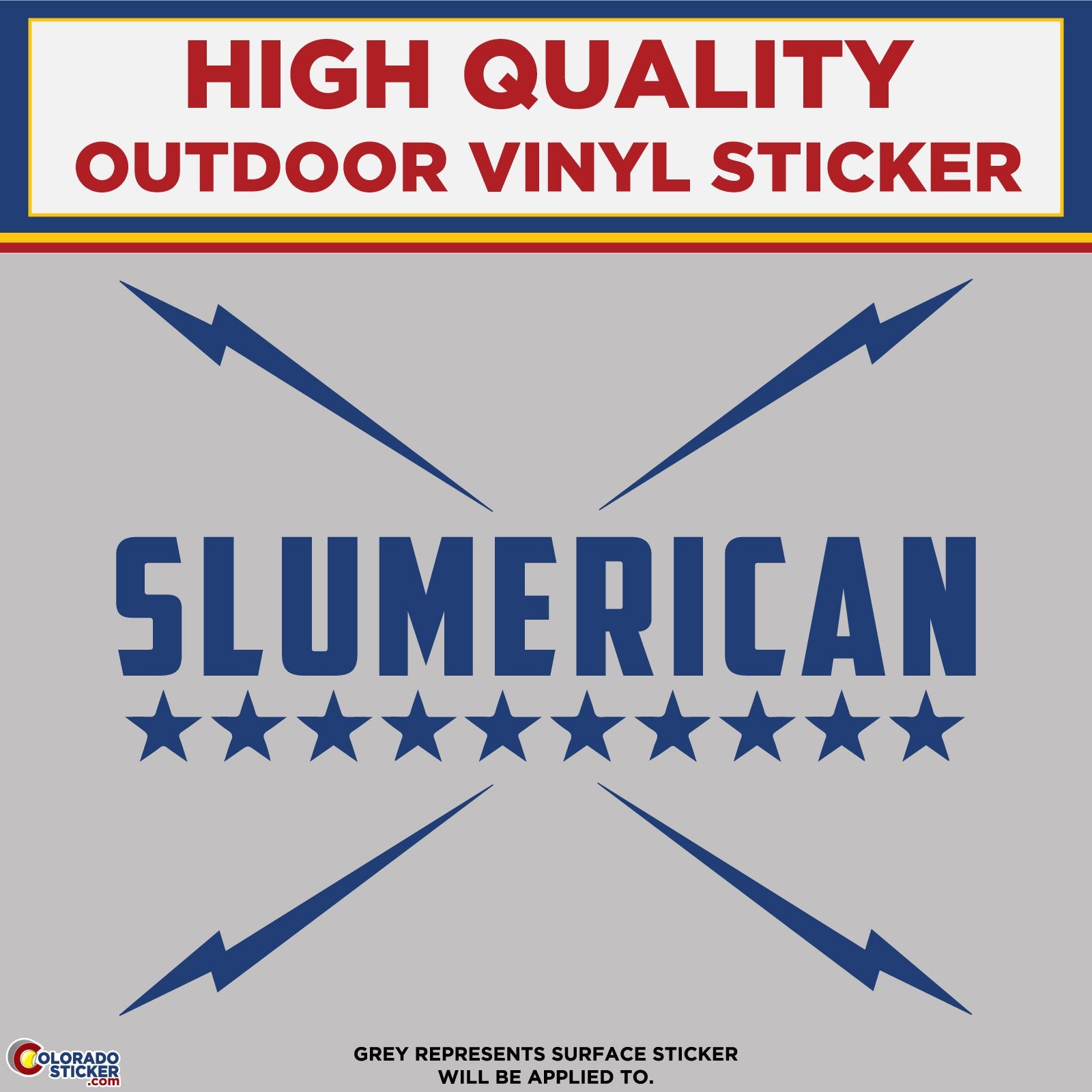 Yelawolf, Slumerican, Die Cut High Quality Vinyl Stickers