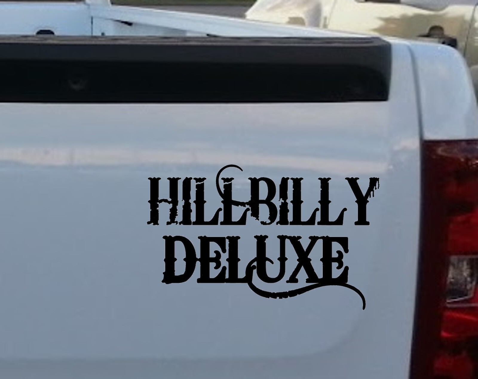 Hillbilly Deluxe Decal Sticker for Window Truck Van Laptop Boat Trailer
