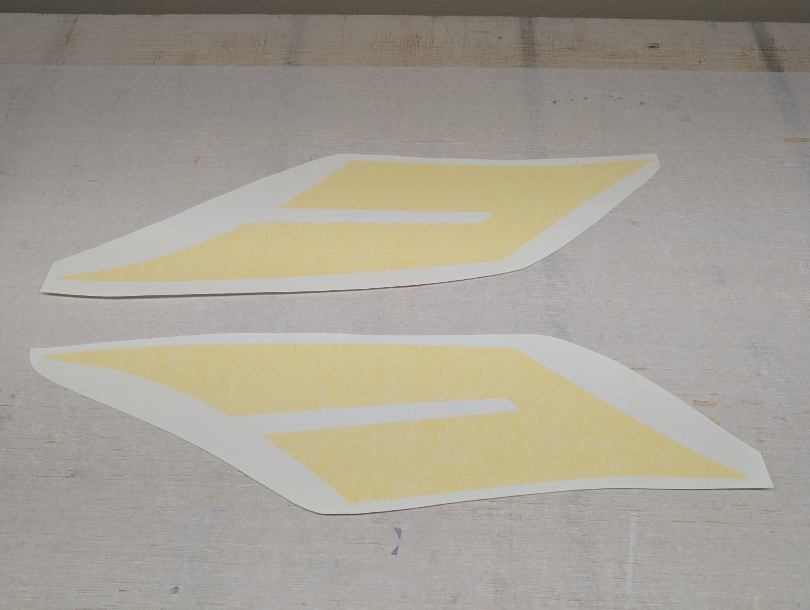 C7 Fender Hashmarks Stripe Fits: Chevy Corvette Graphic Decal on 3M Film