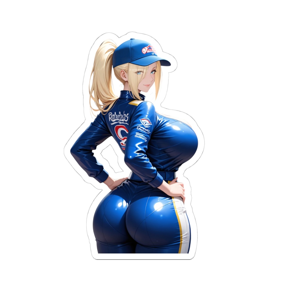 Cute Anime Waifu Sticker (BuyMoreFromMyShopSaveMore) Ino Fan Art