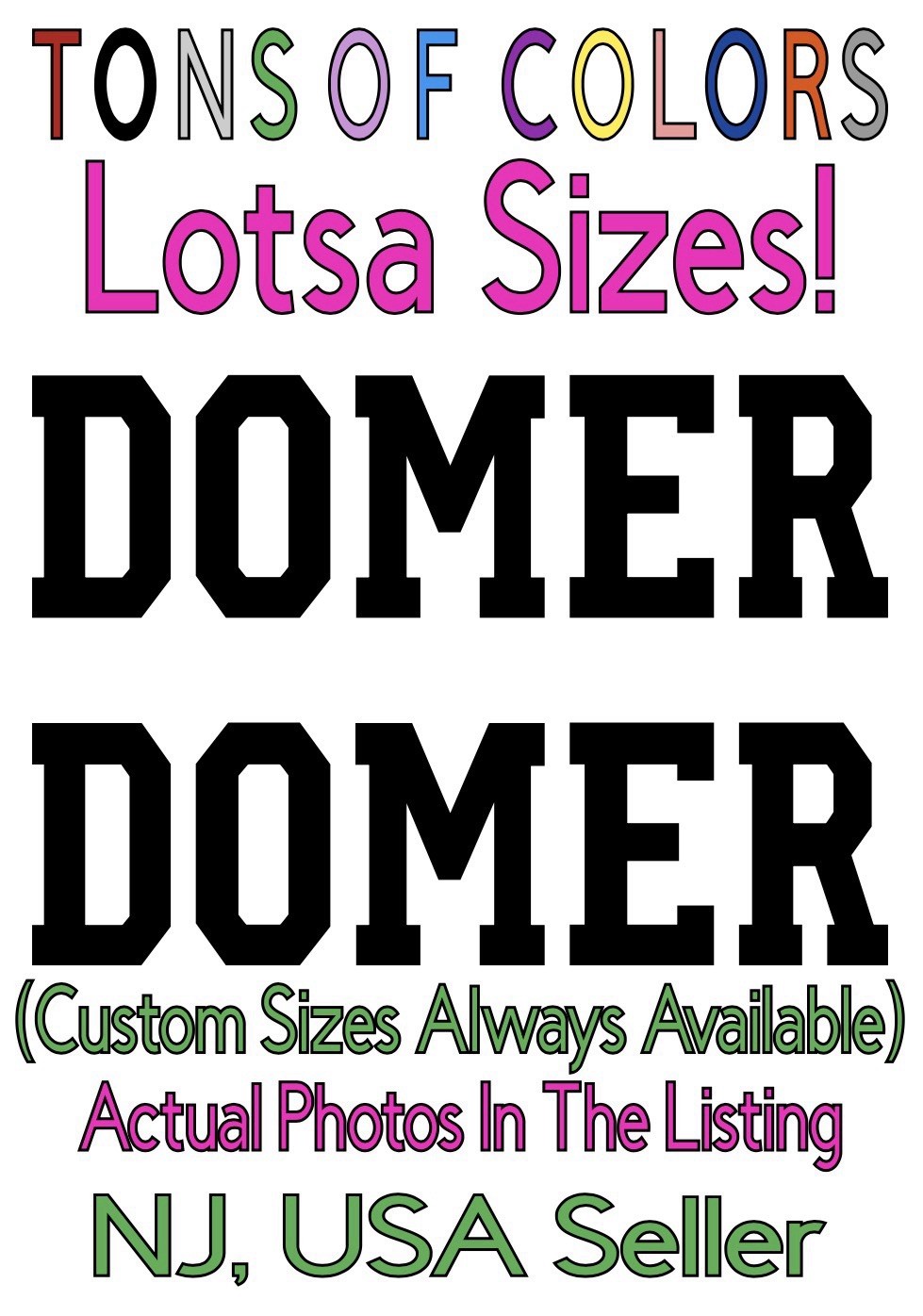 TWO "DOMER" Notre Dame Die Cut Vinyl Decals Play Like A Champion Golden Irish