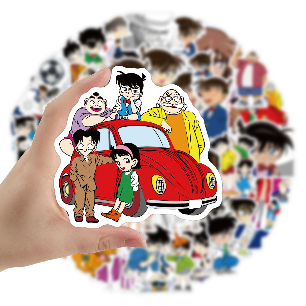 100Pcs Detective Conan Anime Sticker for Adults Teens Girls Water Bottles