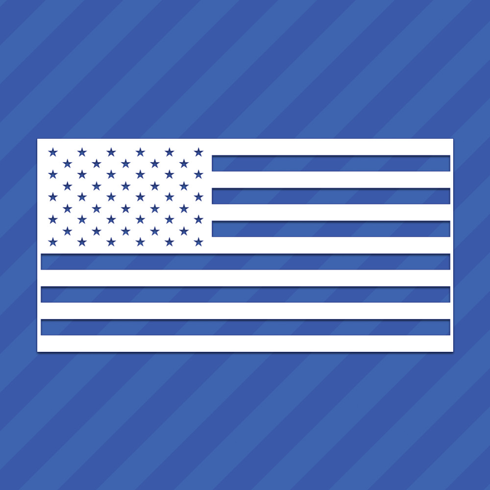 American Flag United States Of America Vinyl Decal Sticker