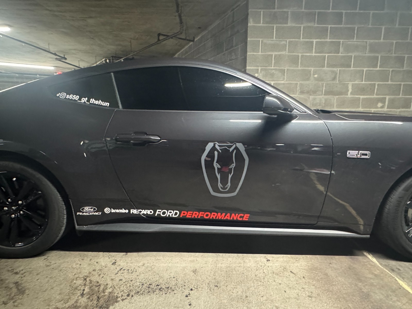 Dark Horse Ford Mustang Decal BEST PRICE / FREE SHIPPING / Color & Size Option