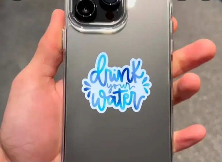 Drink Your Water Decal