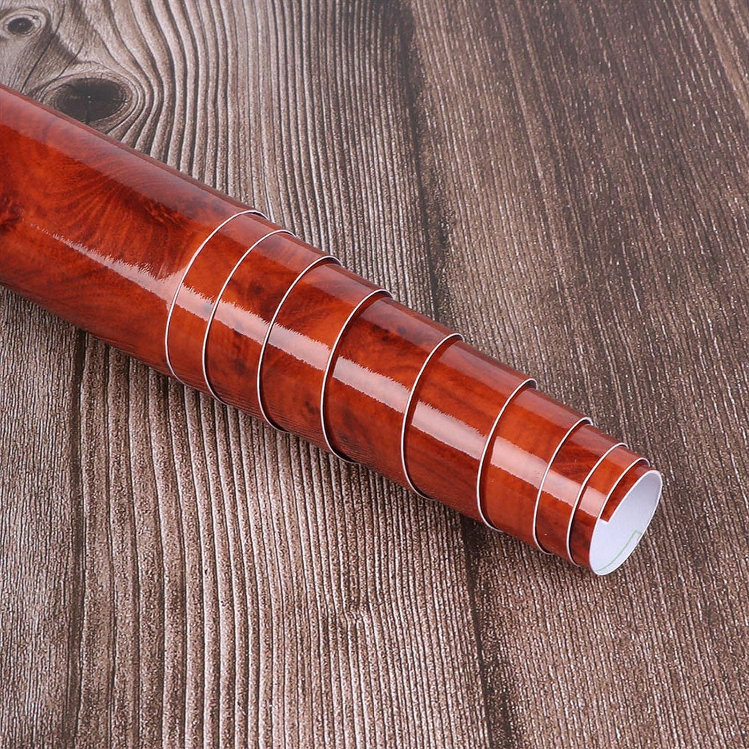 High Glossy Wood Grain Vinyl Wrap Sticker Decal Car Internal Wraps Self Adhesive