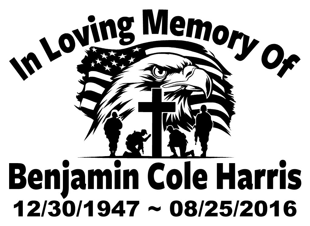 In Loving Memory Of – Military Armed Forces Sticker Decal Memorial Personalize 4