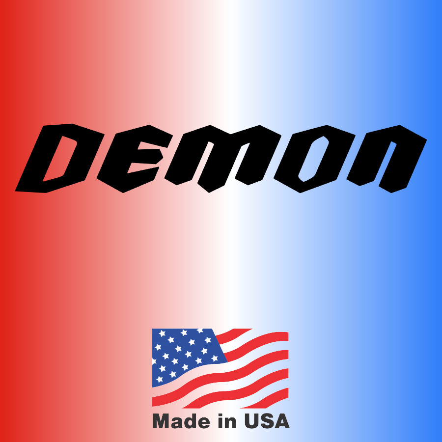 Demon Solid Decal – Many colors available – Free Shipping